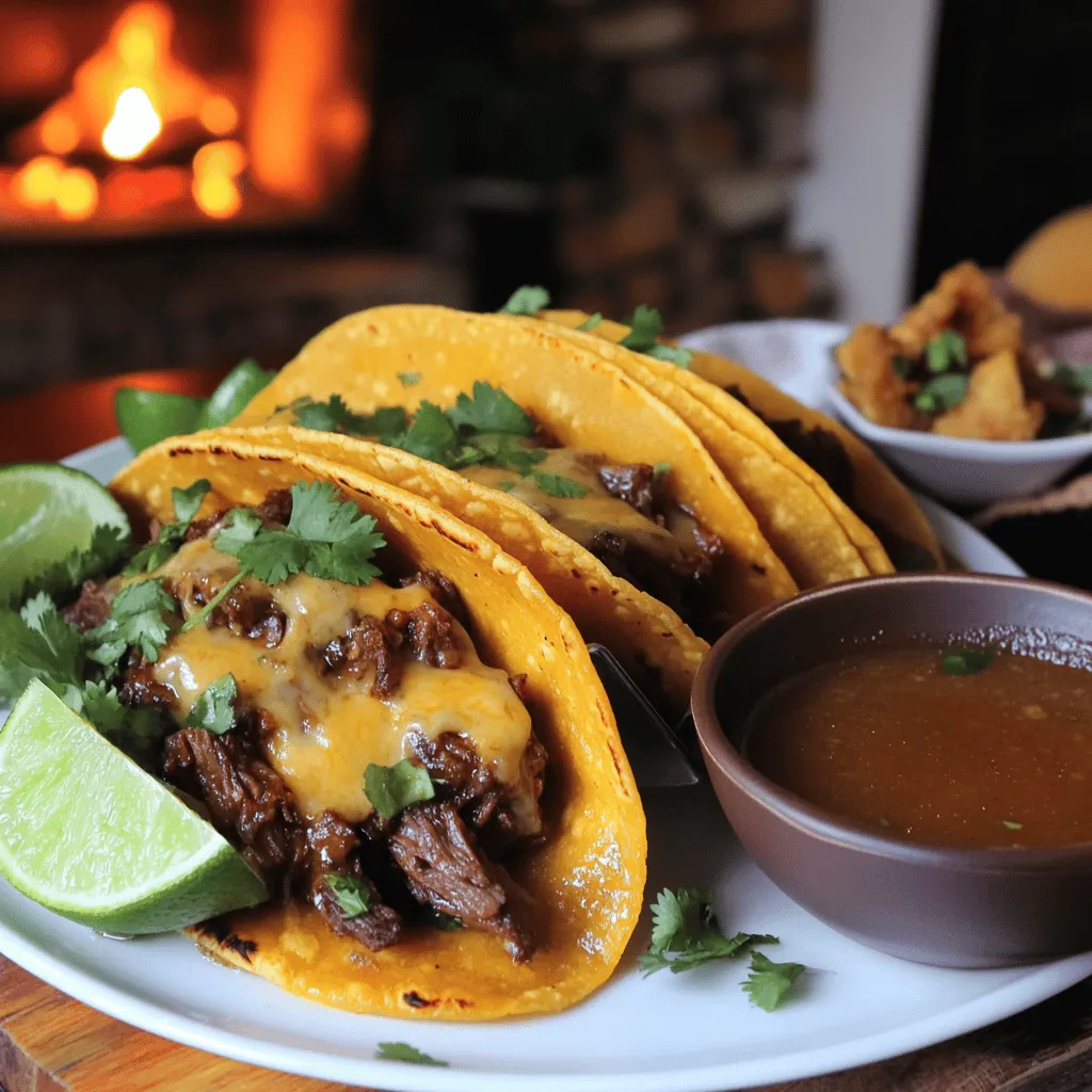 Birria tacos are a delicious dish from Mexico. They come from the state of Jalisco. This dish has a rich history tied to Mexican culture. People often enjoy birria during special events and family gatherings. It shows the warmth and joy of sharing food with loved ones.
