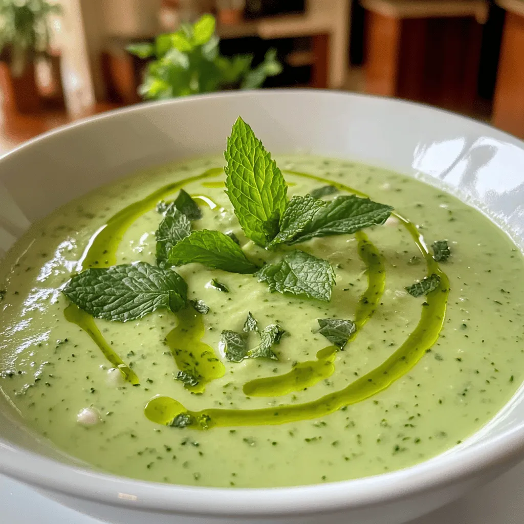 To create a delicious chilled cucumber and mint soup, you need fresh, simple ingredients. Here’s what you’ll need for this refreshing dish.
