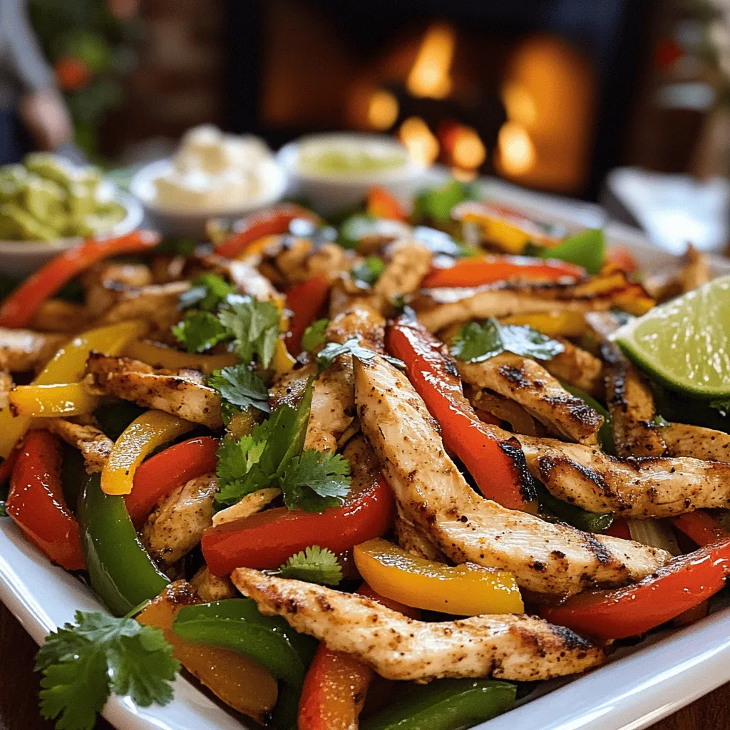 To make a great sheet pan chicken fajitas recipe, gather your ingredients first. You need 1.5 lbs of chicken breasts, sliced thin. Add 1 red bell pepper, 1 green bell pepper, and 1 yellow onion, all sliced. You will also want 2 tablespoons of olive oil and several spices. These include 2 teaspoons of chili powder, 1 teaspoon of smoked paprika, and 1 teaspoon of cumin. Don't forget salt and pepper to taste. Finally, have 8 small tortillas ready for serving.