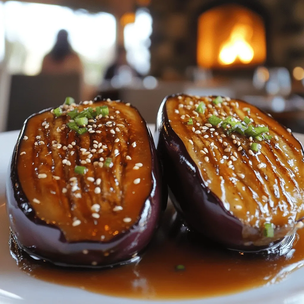 To make miso glazed eggplant, you need a few simple ingredients. First, grab two medium-sized eggplants. They should be firm and smooth. Next, you will need three tablespoons of white miso paste. This paste gives the dish its rich flavor.