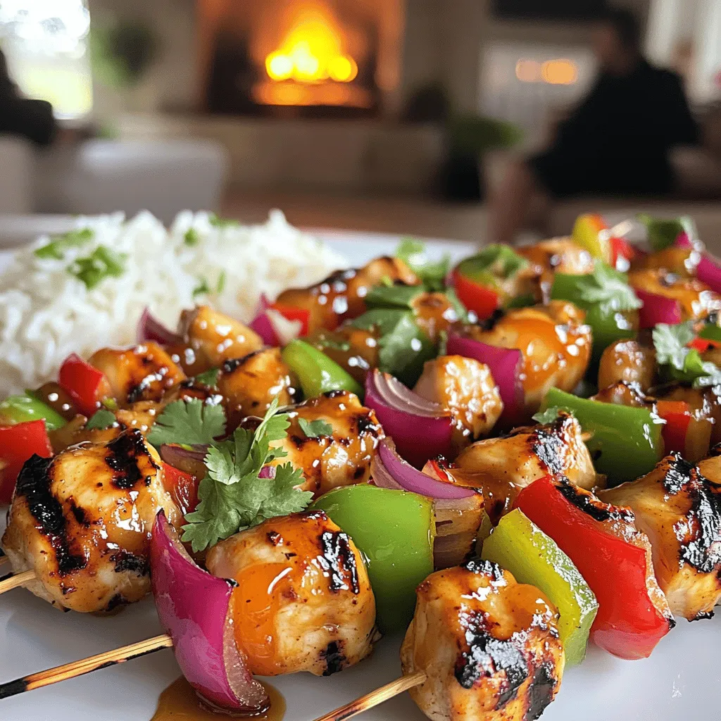 Honey sriracha chicken skewers bring a sweet and spicy flavor to your meals. They are a fun way to enjoy grilled chicken. The blend of honey and sriracha makes a tasty marinade. This dish is popular because it fits many tastes and occasions.