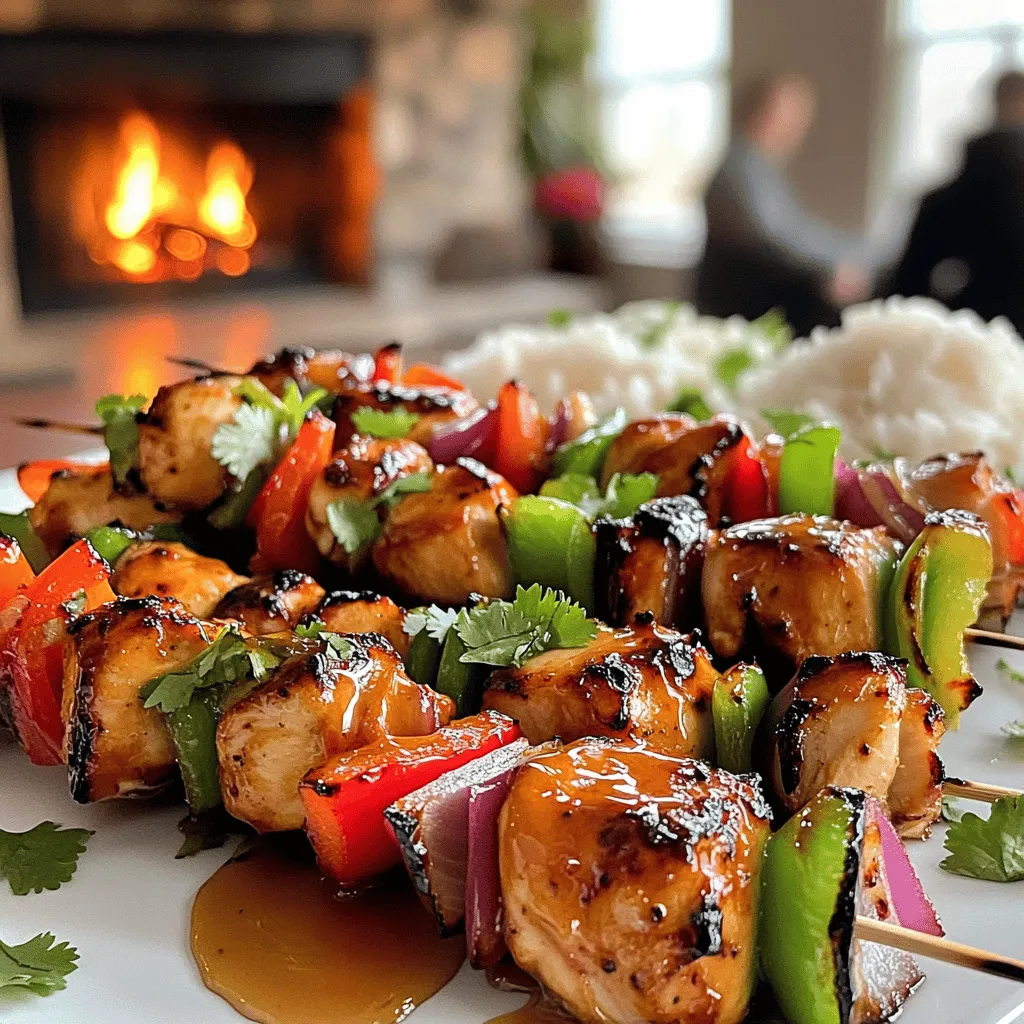 Honey sriracha chicken skewers bring a sweet and spicy flavor to your meals. They are a fun way to enjoy grilled chicken. The blend of honey and sriracha makes a tasty marinade. This dish is popular because it fits many tastes and occasions.