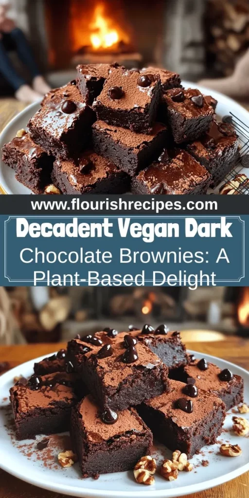 Indulge in the rich, fudgy delight of Brownies Vegan au Chocolat Noir, perfect for satisfying your chocolate cravings while staying plant-based! Discover the secrets to achieving a decadent texture and deep flavor using simple ingredients like dark chocolate and coconut sugar. Whether you’re a seasoned baker or trying vegan recipes for the first time, this guide has you covered. Click through for the full, easy recipe and elevate your dessert game today!