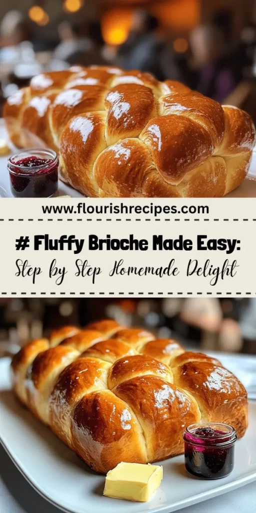 Indulge in the art of baking with our irresistible brioche moelleuse maison recipe! Discover how to create this soft and fluffy delight using simple ingredients like all-purpose flour and fresh yeast. Follow our step-by-step guide to perfect your dough, master proofing, and explore creative shaping techniques. Ready to impress your friends and family? Click through for the full recipe and start your homemade brioche journey today!