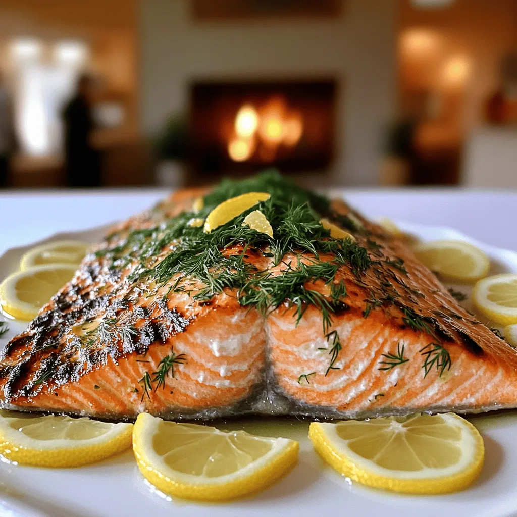 To make a great lemon herb grilled salmon, you need fresh, simple ingredients. The main star is the salmon itself. I recommend using four salmon fillets, each about six ounces. Fresh fish tastes best and has the right texture.